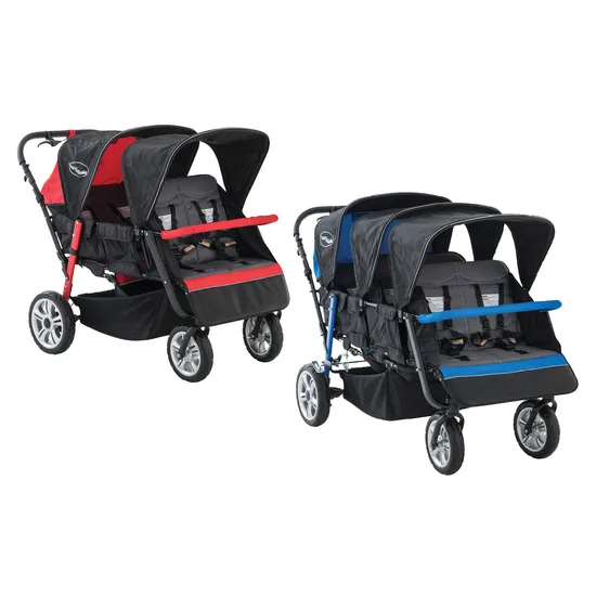 Max Rosie Multi-Seat Strollers Quad Hexa Set of