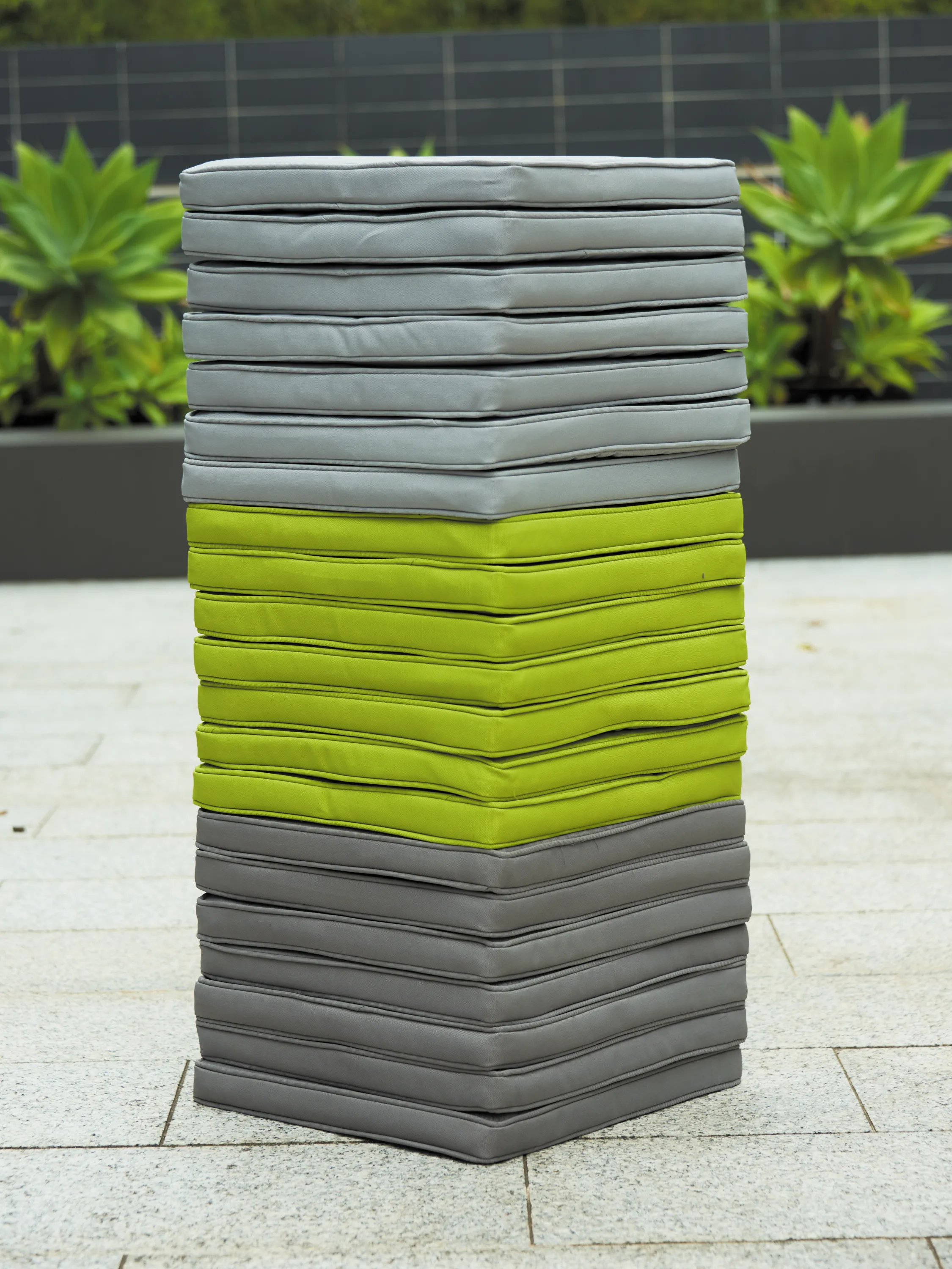 Outdoor Square Floor Seats 34 cm Set of 21