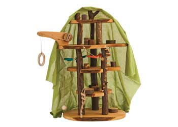 Wooden Tree House Large