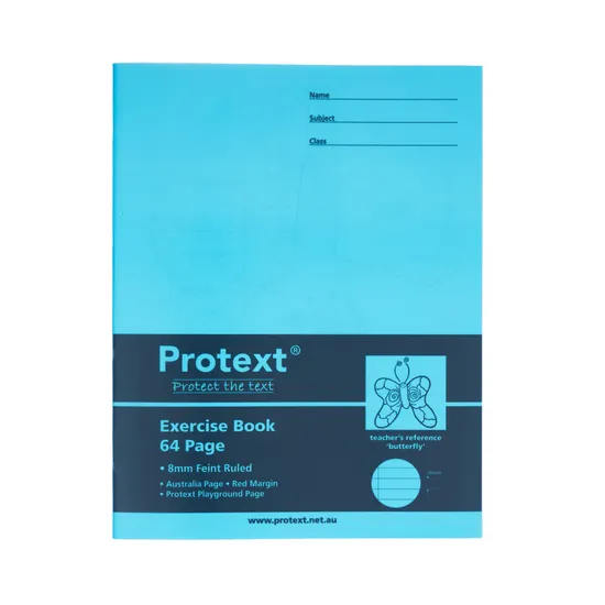 Protext Exercise Book 225x175 mm 8 mm 64p