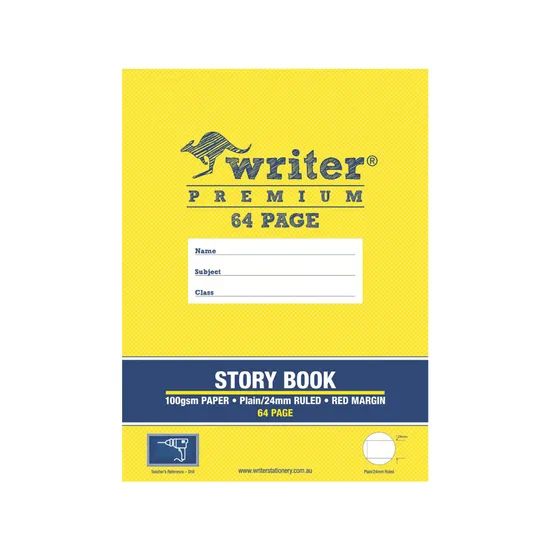 Writer Premium Story Book 330x240 mm Plain / 24 mm 64p