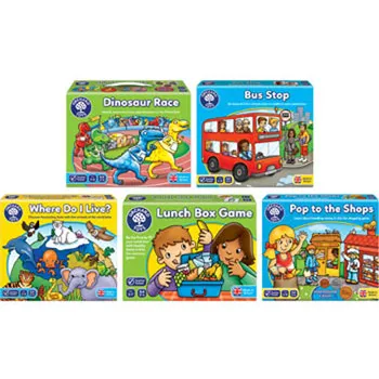 Orchard Toys Educational Games Pack Set