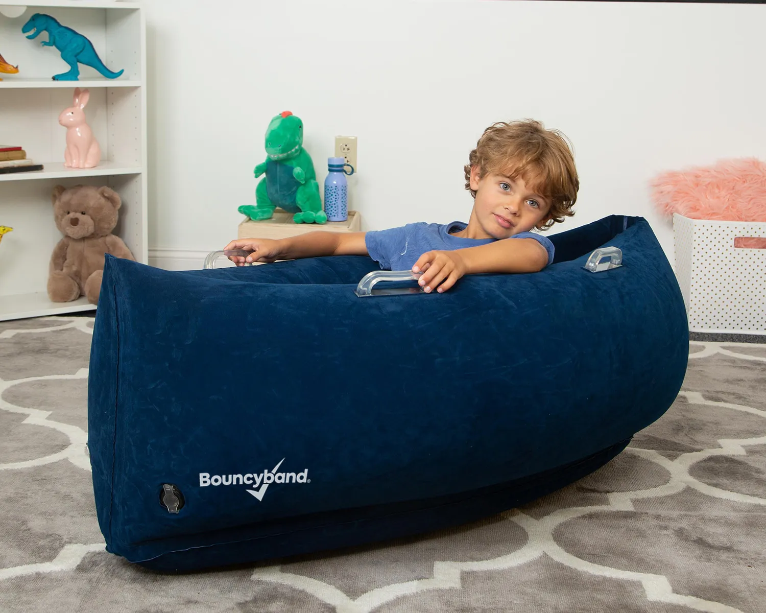 Comfy Hugging Peapod Sensory Pod 120 cm, Blue