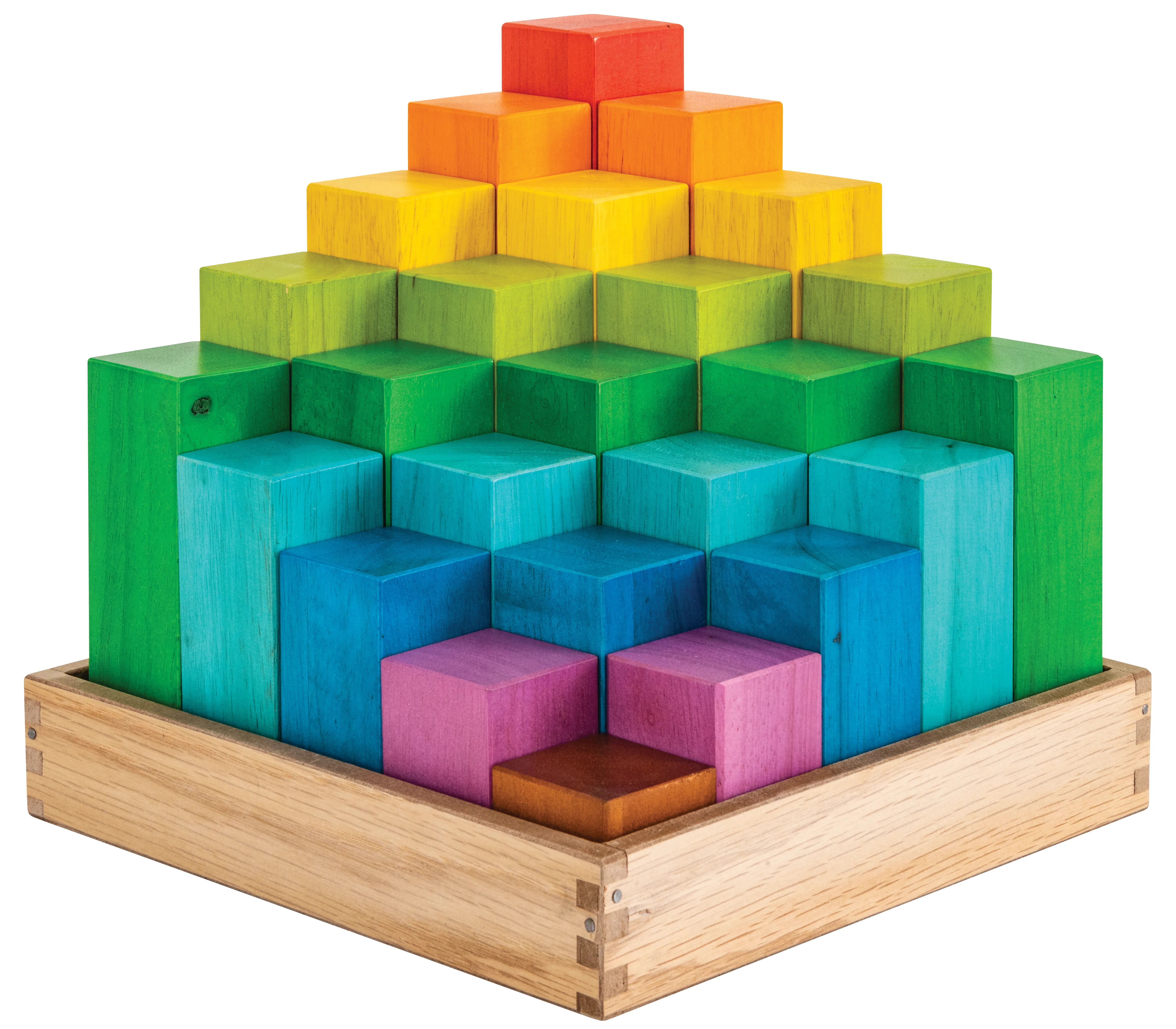 Rainbow Building Blocks 25 pieces