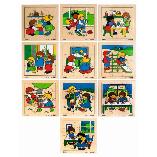 Friendships Puzzle Series Set of 10