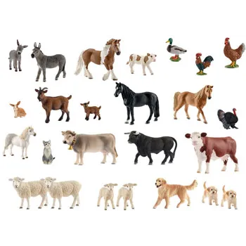 Schleich Farm Animals, Set of 25 MTA Catalogue