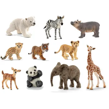 Schleich Wild Baby Animals, Set of 10 MTA Catalogue
