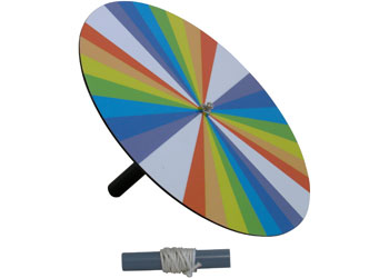 Newtons Colour Wheel Hand Powered on Stand - Main Image