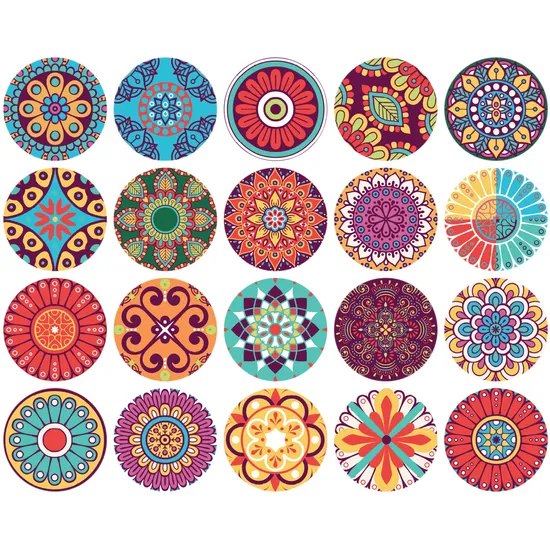 MTA Spaces Mindful Mandala Mats 20 pieces MTA Catalogue