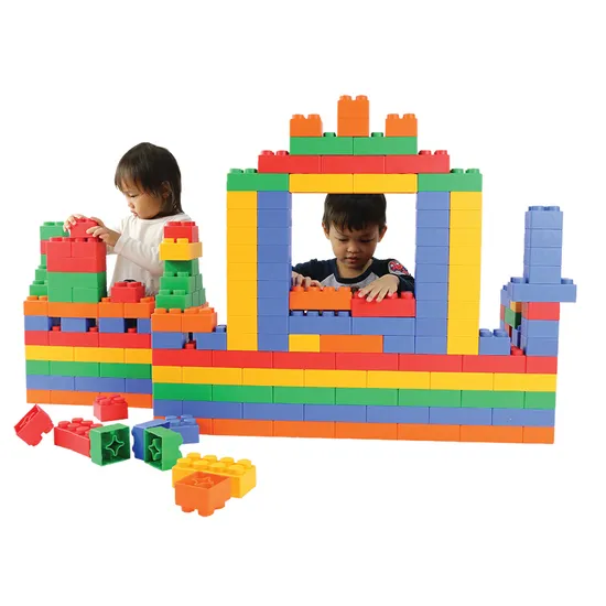 Large Soft Blocks Construction Set 60 pieces