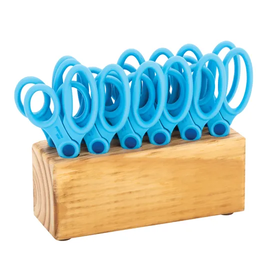 24 Pack Blunt Tip Scissors - Classroom Buk Pack For Kids - View #12