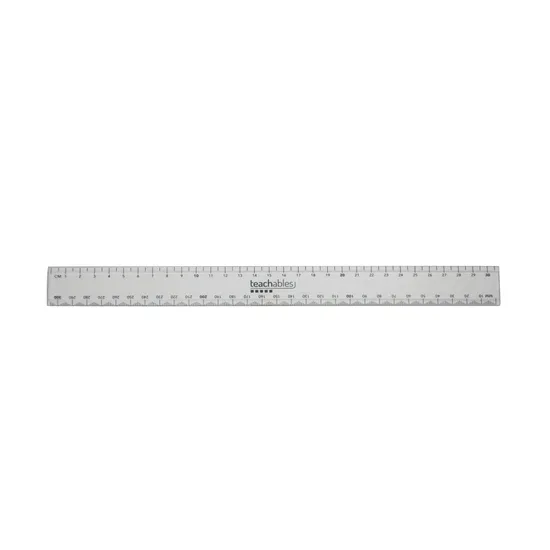 Teachables Plastic Rulers 30 cm – Pack of 30