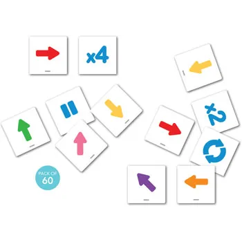 Robotics Coding Cards – Set of 60