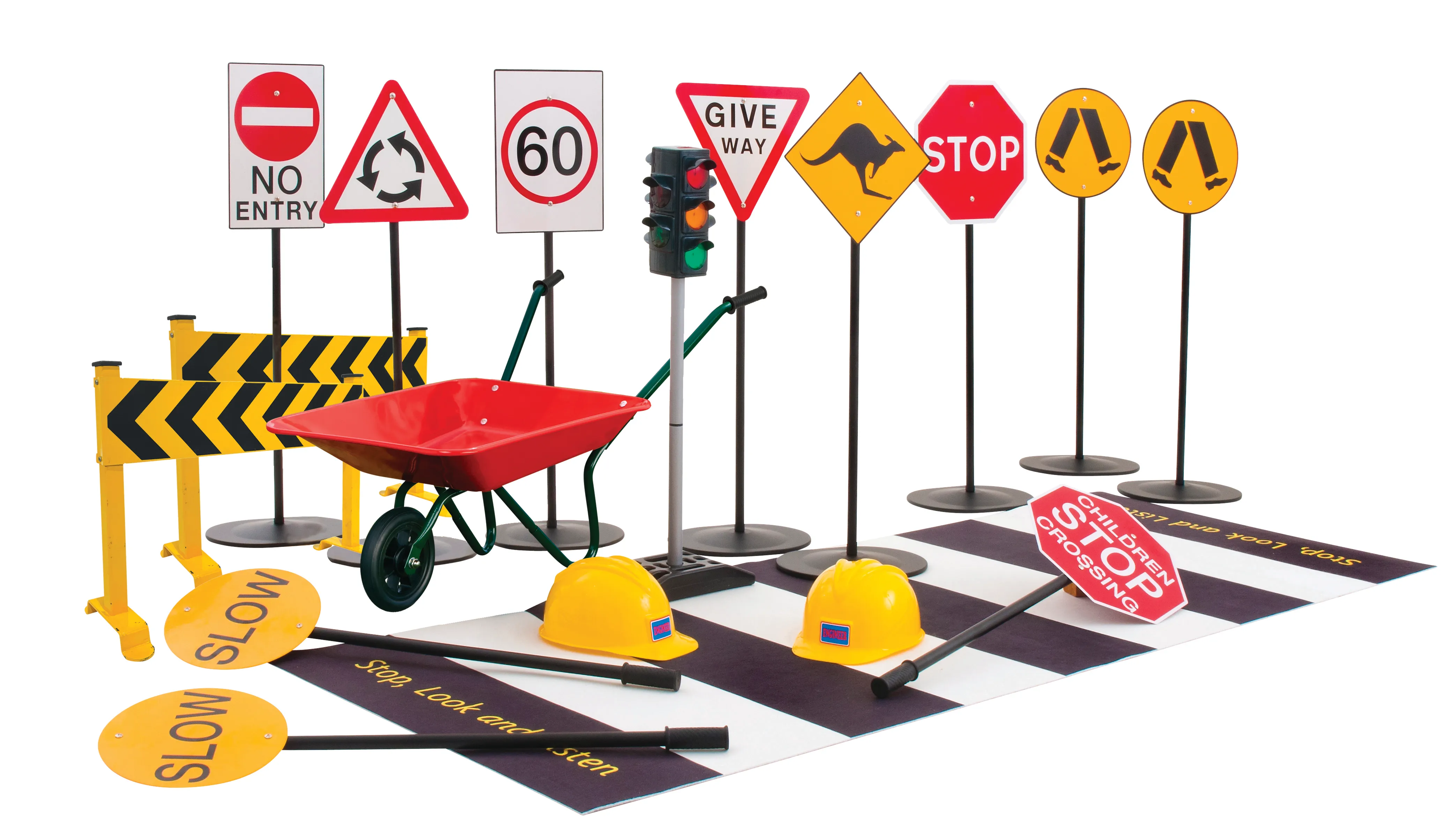 Complete Set of Road Safety Signs