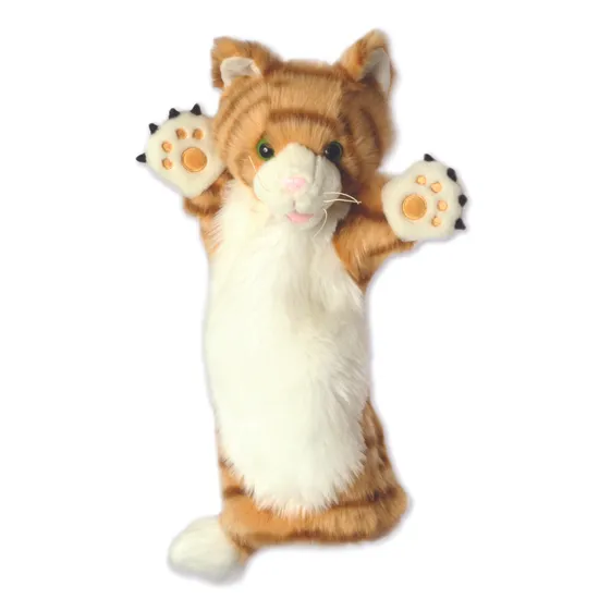 Ginger Cat - Long Sleeved Glove Puppet