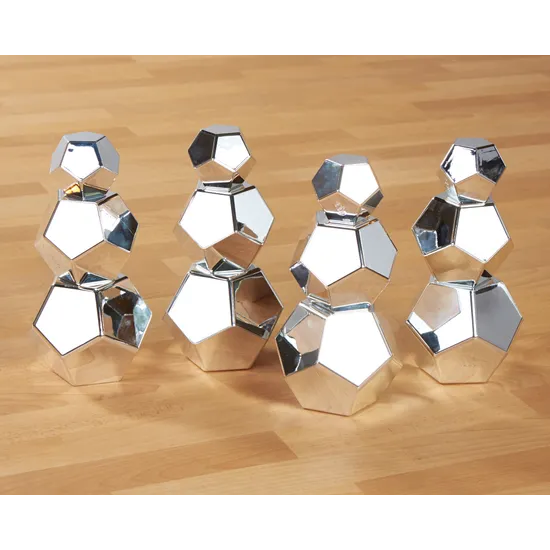 Metallic Blocks - 12 Pieces