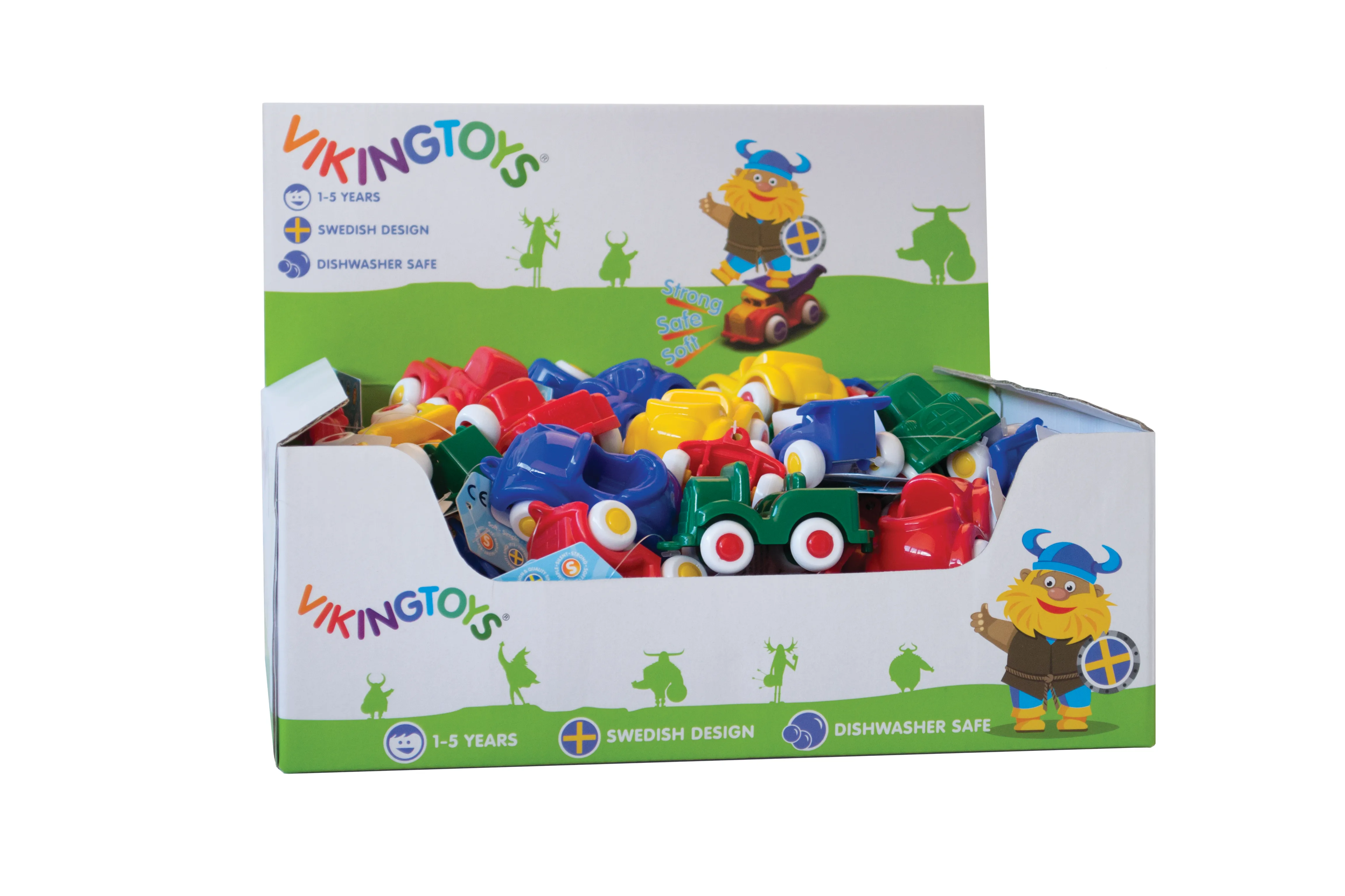 Viking Toys Toys Mini Chubbies Plastic Vehicles 45 Pieces