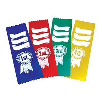 Place Ribbon 150mm 3 Scrolls 1st - x25