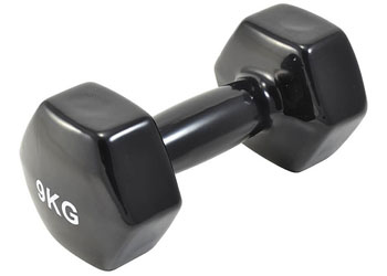 Vinyl Dumbbell 9kg