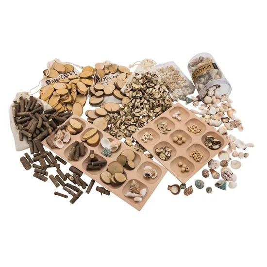 Natural Sorting & Counting Kit – Hands-On Maths